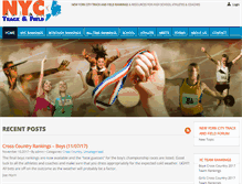 Tablet Screenshot of newyorkcitytrackandfield.com